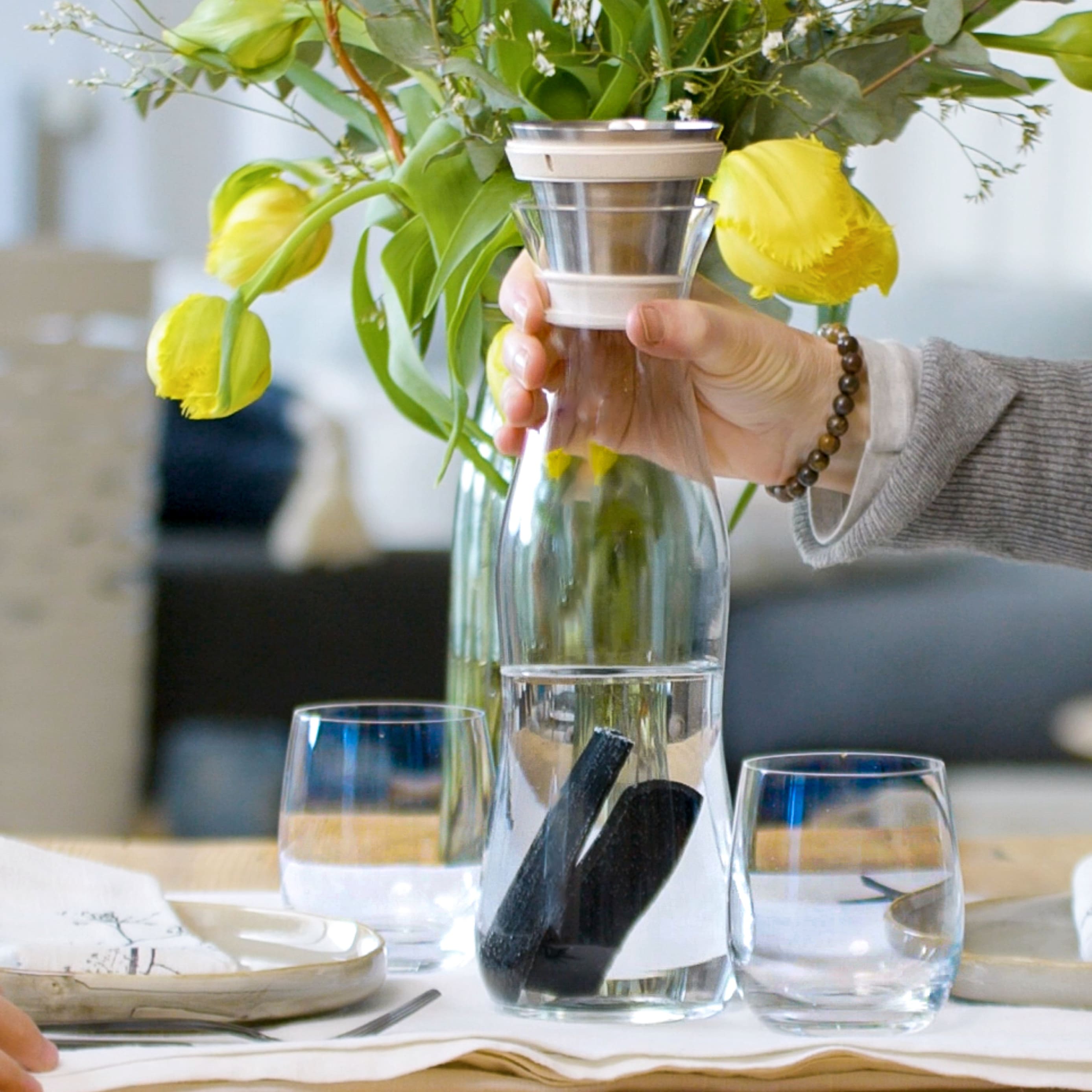 carafe filtrante écologique - Weepure Smart